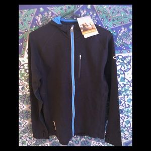 dark navy ice breaker GT men’s athletic jacket